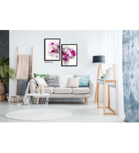 Çerçeveli Doku Efektli Tablo Seti 105x90 cm