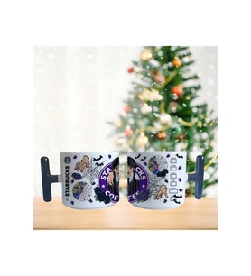 Ghostbastır Design Wednesday Kupa Bardak Tek Adet 0540