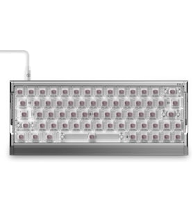 IQUNIX EV63 Silver Blade RS %60 Magnetic X Pro Manyetik Switch 8K Hz Hall Effect Hotswap RGB İngilizce Mekanik Gaming Klavye