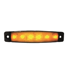 Basamak Aydınlatma Kırmızı 6LED 12V SBB24Y6