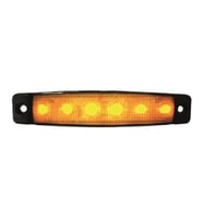 Basamak Aydınlatma Kırmızı 6LED 12V SBB24Y6