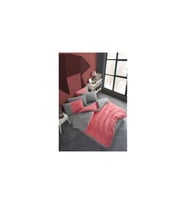 Kingsize Poplin Nevresim Diamond Koral