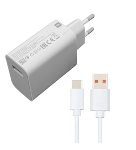 Xiaomi Tubo 33W Şarj Adaptörü ve Type-C Kablo MDY 11EZ