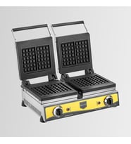 Remta W14 Sanayi Tipi Döküm Çiftli Kare Model Waffle Makinası Elektrikli