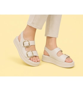 Trendyshose 06474 Rahat Anatomic Toka Ayarlanabilir Garantılı Kadın Sandalet