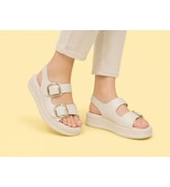 Trendyshose 06474 Rahat Anatomic Toka Ayarlanabilir Garantılı Kadın Sandalet