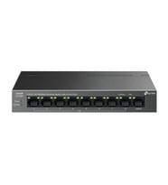 Tp-Link LS109P 9 Port 10/100 Mbps 8 Port Poe+ 10/100 Mbps Switch Metal Kasa (Siyah)