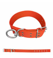 Savex Dokuma Köpek Boyun Tasması Turuncu 5*80 cm