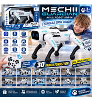 Mechi Yapay Zeka Robot Köpek 30 Fonksiyonlu 2.4GHz Kumandalı Akıllı Sesli Hareketli Robot Köpek