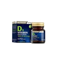 Vitals D3 Vitamini 1000UI(25mcg) İçeren Takviye Edici Gıda 120 Tablet