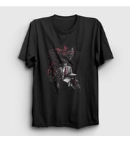 Presmono Unisex Siyah Kira V2 Anime Death Note T-Shirt 129393tt