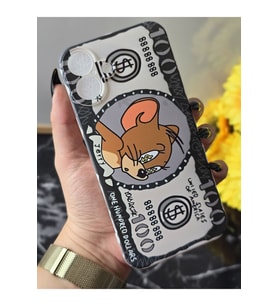 Iphone 16 Uyumlu Baskılı Şeffaf Telefon Kılıfı