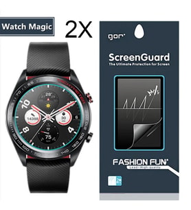 Northcity Huawei Watch Magic 2 Darbe Emici Ekran Koruyucu 2 Adet Set - Şok Emici Temperli Cam