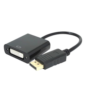 Powermaster PM-15879 Display Port TO DVI 24+5 Pin (Erkek Display-Dişi DVI)