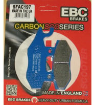 Ebc Sfac197 2008-2012 Kymco Agility 16+ 150 Uyumlu Arka Fren Balatası Karbon Bal