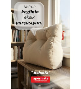 Bel ve Sırt Destek Yastığı Kanepe Berjer TV ve Oyuncu Koltuğu İçin