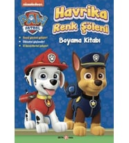 Paw Patrol Havrika Renk Şöleni Boyama Kitabı