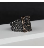 Örme Model 925 Ayar Gümüş Yüzük