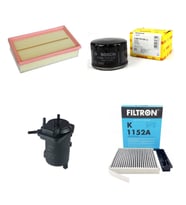 Bosch Filtre Bakım Seti Nissan Note 1.5 DCI Dizel 2006-2012 Hava + Yağ F + Yakıt F. + Polen Filtron