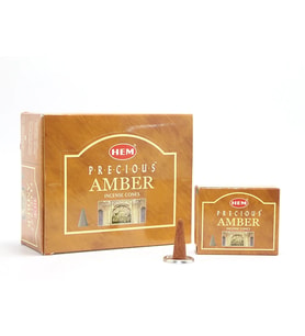 Precious Amber Aromalı Konik Tütsü