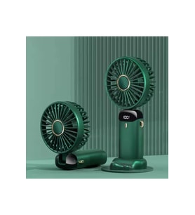 Mini Klima 5 Kademeli Şarjlı Taşınabilir Dijital Led Göstergeli El Fanı Vantilatör