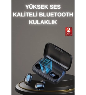 Yeni Nesil TWS Kablosuz Kulaklık Güçlü Batarya Yüksek Kalite Bluetooth 5.0 ANC Özelliği
