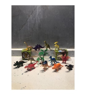 Vahşi Hayvanlar Dinozorgil Oyuncak 13’lü Karakter Figür Set Animal Planet (Çok Renkli)