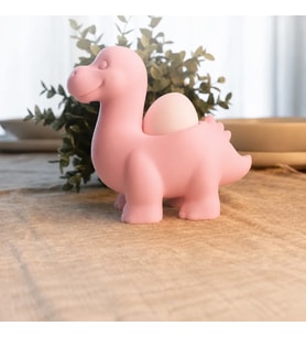 3D Baskı Dinozor Yumurtalık - Sevimli Eggosaurus Yumurta Tutucu-Pembe