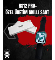 Rs12 Pro+ Titanyum Kasa Akıllı Saat – Uyku Nabız Takibi, Suya Dayanıklı, Bluetooth Arama