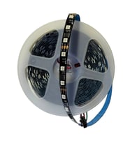 12 Volt Siyah Renk ARGB Pixel Magic Kayar 5050 SMD m/60 Led İç Mekan 5 Metre