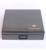 Karbon Desenli Humidor Puro Kutusu