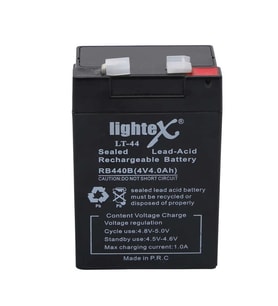 Lightex Lt-44 4v 4.0ah Işıldak Fener Aküsü