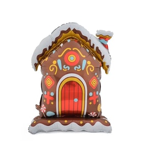 Ayaklı Çikolata Evi Folyo Balon 8262