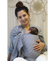 Huggyberry Herringbone Mist Halka Sling (Standart)