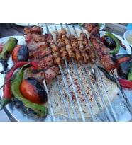 Kare Çöp Şiş Ciğer Şiş Tavuk Şiş Kuşbaşı Et Şişi 10 Adet 70 cm Kalınlık 3mm