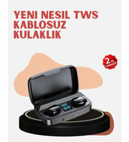Yüksek Kapasiteli A10s Tws Kablosuz Kulaklık Dokunmatik Kontrol (Çok Renkli)