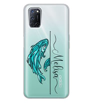Oppo Balık Burcu Tasarımlı Şeffaf Telefon Kılıfı