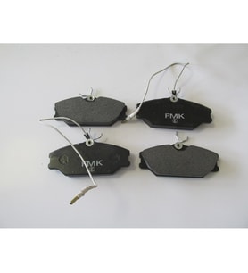RENAULT LAGUNA- 94/99; ÖN FREN BALATASI (2 KABLOLU)(DİSK) (133X55,3X18) (FMK) 7701203730 1461-6350F