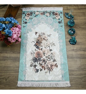 Lüks Hürrem Seccade Yeşil 70 x 117 cm