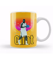Clint Capela Vintage Art   Legend Basketball Gift Kupa Bardak Porselen