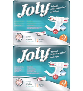Joly Yetişkin Bezi Bel Bantlı L - Büyük - Large 60 Adet