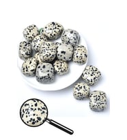 Sertifikalı Tamburlanmış Dalmaçyalı Jasper Taşı Kütle (Çok Renkli)