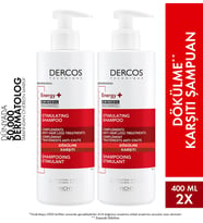 Dercos Energisant Şampuan 400 ml x 2