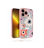 Apple iPhone 13 Pro Max Uyumlu Kılıf Desenli Kamera Korumalı Parlak Zore Nora Kapak (Model 5)