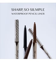 CLIO Suya Dayanıklı, İnce Uçlu Göz Kalemi CLIO Sharp So Simple Waterproof Pencil Liner (02 Brown)
