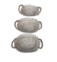 3LÜ BAMBU EKMEK SEPETİ OVAL