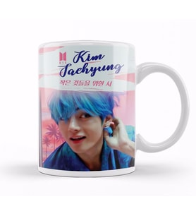 Taehyung BTS Persona  Kupa Bardak Porselen