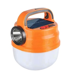 Powermaster HB-V70 Çift Işıklı 6 Modlu (El Feneri+5 Kademe) 50 Watt Şarj Edilebilir Kamp Feneri