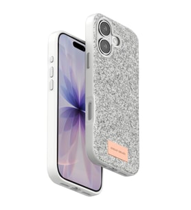 Onegif Apple İphone 17 Bright Simli Kapak - Beyaz