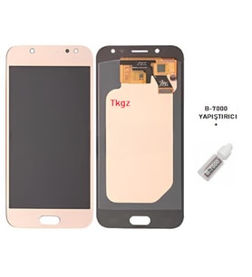 Samsung Galaxy J5 PRO - SM-J530F Uyumlu Lcd Ekran Dokunmatik Servis Lcd GOLD + B-7000
